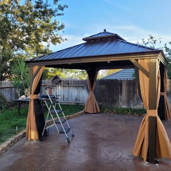 A Plus Assemblers - Fully assembled gazebo! - Furniture Assembly Near Me