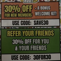 Humble Root - Coupon codes I can't even use.