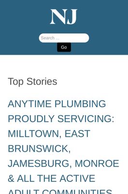 Anytime Plumbing Logo