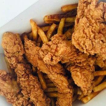 Fatima's Grill - Fried chicken strips with fries - Mediterranean Near Me - Downey, California