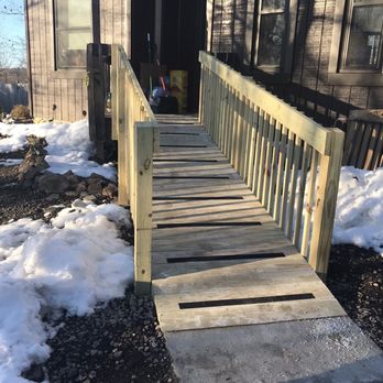 Inex Home Builders - Wheelchair ramp. - Roofing Near Me Inex Home Builders - Wheelchair ramp. - Roofing Near Me