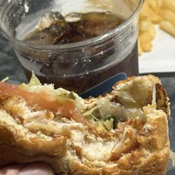 Deuces Diner - Spicy chicken sandwich
