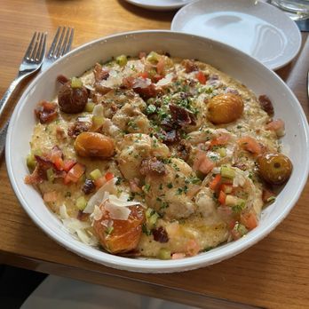 Aurora At The Celeste - Shrimp and Grits - American Near Me - Orlando, Florida