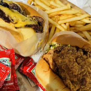 The Win-Dow Long Beach - DOUBLE CHEESEBURGER, FRIED CHICKEN SANDWICH AND FRIES. - Burgers Near Me - Long Beach, California The Win-Dow Long Beach - DOUBLE CHEESEBURGER, FRIED CHICKEN SANDWICH AND FRIES. - Burgers Near Me - Long Beach, California