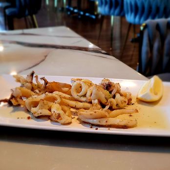 Cafe Mirage - Grilled Calamari - Cafes Near Me - Schiller Park, Illinois
