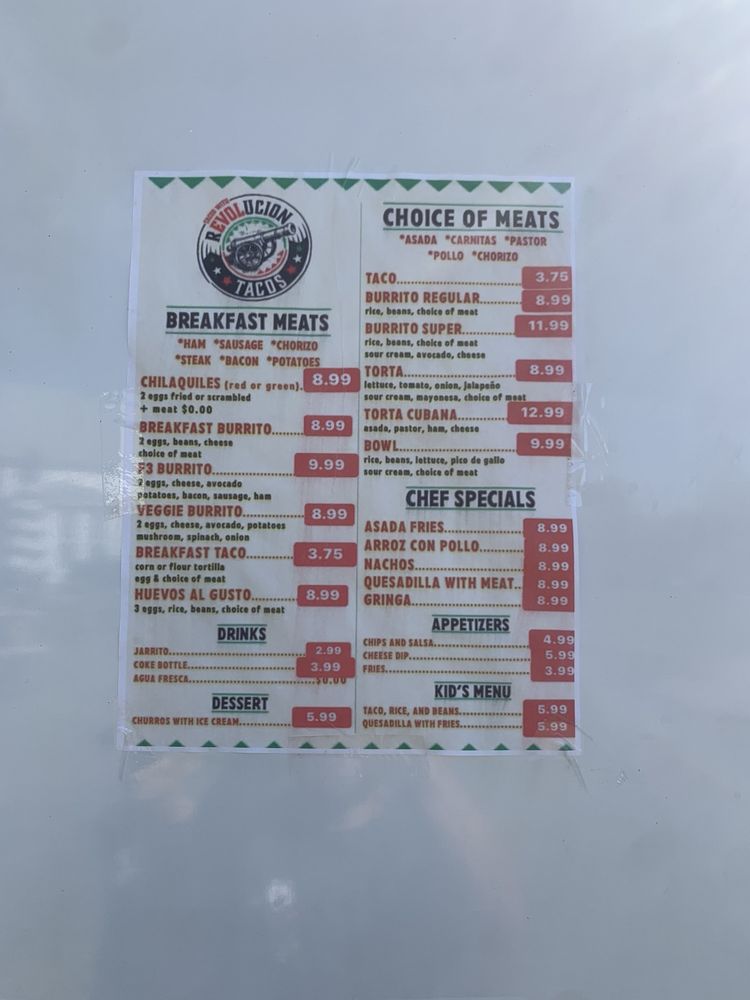 revolucion tacos, Spring Hill Roadtrippers