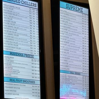 Makenna Koffee - Menu (partial) - Coffee & Tea Near Me - Ventura, California Makenna Koffee - Menu (partial) - Coffee & Tea Near Me - Ventura, California