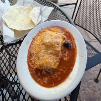 Efrains - Enchilada with red sauce - Mexican Near Me - Lafayette, Colorado
