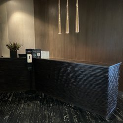 PAGSS Lounge - Launch reception desk, receptionists preferred picture without them