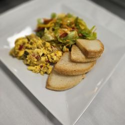 Long Gut Miss Pinny - Ackee & Saltfish with Bammy (Lunch Special from 11am to 3pm)