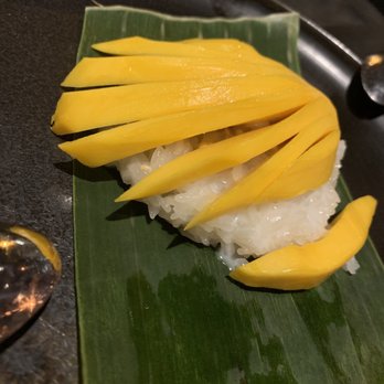 Baan Siam - Mango sticky rice - Thai Near Me - Washington, DC, District of Columbia