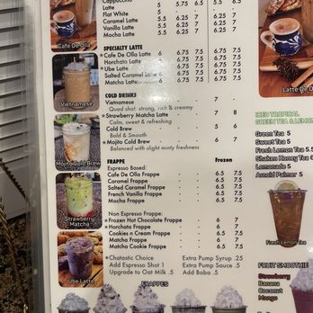 Cha Cafe - Menu - Coffee & Tea Near Me - El Monte, California