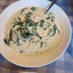 Anconna Italian Restaurant - Chicken spinach artichoke dip.
