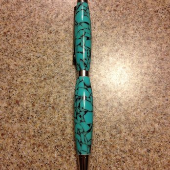 Rockler Woodworking & Hardware - My wife likes things from Tiffany (what woman doesn't). I turned this pen for her. - Hardware Stores Near Me - Spring, Texas Rockler Woodworking & Hardware - My wife likes things from Tiffany (what woman doesn't). I turned this pen for her. - Hardware Stores Near Me - Spring, Texas