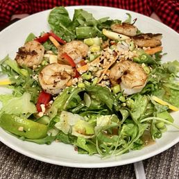 Asian shrimp salad
