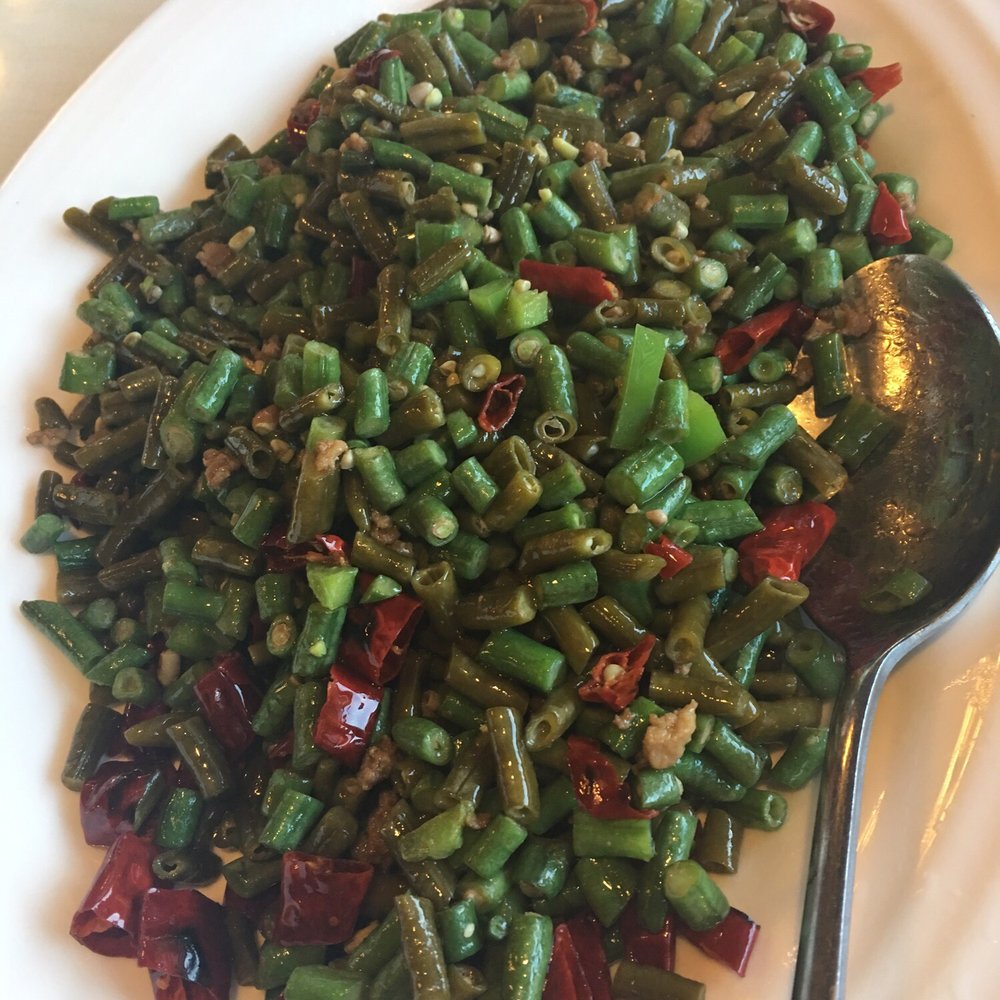 Lulu's Kitchen - Specialty item. Braised long beans with pork. - Szechuan Near Me - Dublin, California Lulu's Kitchen - Specialty item. Braised long beans with pork. - Szechuan Near Me - Dublin, California
