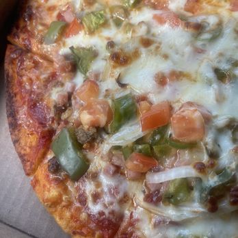 Tj Mulligans - I wanted to get a close up, you can tell it's a box pizza and they just added topping on it. Do not waste your money. - Irish Pub Near Me - Cordova, Tennessee Tj Mulligans - I wanted to get a close up, you can tell it's a box pizza and they just added topping on it. Do not waste your money. - Irish Pub Near Me - Cordova, Tennessee