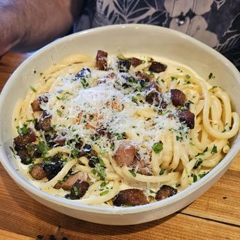 Rudolfo's - Spaghetti carbonara - Italian Near Me - Pacific Grove, California