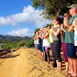 Samsati Yoga - Sending gratitude to Mother Island EVERY MORNING... Kauai Yoga on the Beach Wednesdays & Saturdays 8:30am
