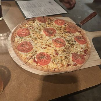 Thornton Distilling - Margherita Flatbread - Distilleries Near Me - Thornton, Illinois