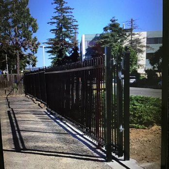Sanchez Iron Works - Sliding gate- open - Fences & Gates Near Me - Oakland, California Sanchez Iron Works - Sliding gate- open - Fences & Gates Near Me - Oakland, California