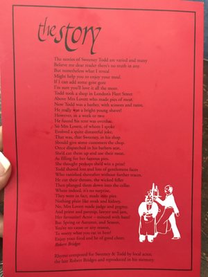 Menu photo 1 Sweeney & Todd Reading, RDG