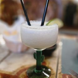 El Rincon Restaurante Mexicano - Margarita with salted rim