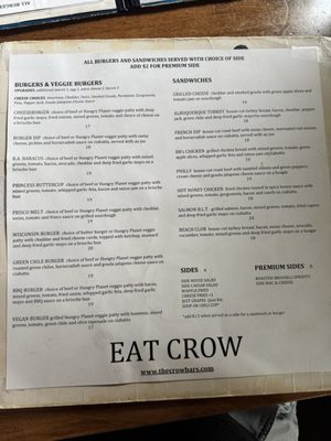 Menu photo 3 Eat Crow St. Louis, MO
