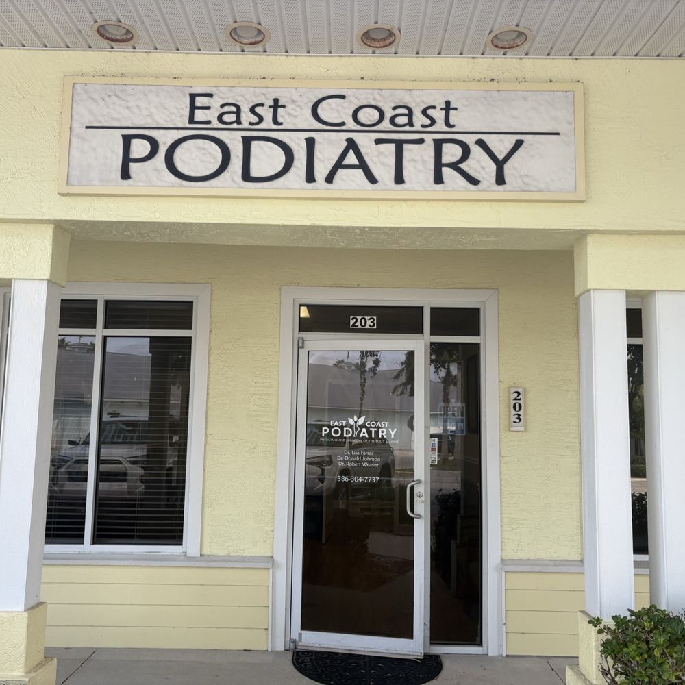 East Coast Podiatry - Entrance in plaza - Podiatrists Near Me - Port Orange, Florida