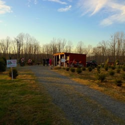 Mt. Bethel Christmas Tree Farm - The Entrance from the Parking Lot to our Tree Farm!