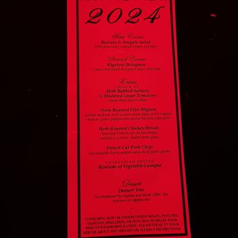 Leonard's Palazzo - NYE party menu - Venues & Event Spaces Near Me - Great Neck, New York