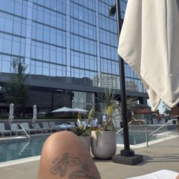Rooftop pool