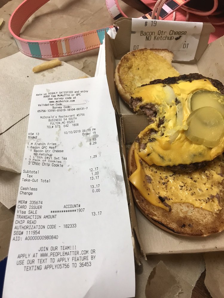 Food from McDonald's