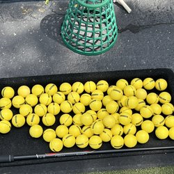 Harry Semrow Mini Golf And Driving Range - They call it a 'senior bucket' for $7.50