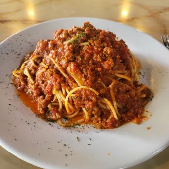 Lushajs Pizza Pasta New York Style - Spaghetti with meat sauce - Pizza Near Me - Euless, Texas Lushajs Pizza Pasta New York Style - Spaghetti with meat sauce - Pizza Near Me - Euless, Texas