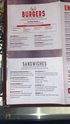 Menu photo 3 Clay Street Grill Austinburg, OH