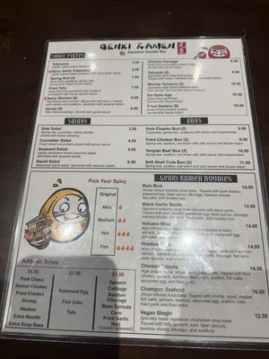 Menu photo 3 Genki Ramen St. George, UT