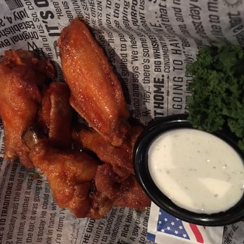 Big Whiskey's American Bar & Restaurant - Honey Sriracha chicken wings. - American Near Me - Springfield, Missouri Big Whiskey's American Bar & Restaurant - Honey Sriracha chicken wings. - American Near Me - Springfield, Missouri