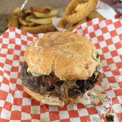 J's Casa Burger - Mexican Fiesta Burger