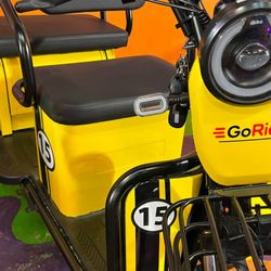 San Francisco Electric Scooter Rentals - Electric rental E-Trike Scooters available at Umbrella Alley with GoRide GPS tour narration