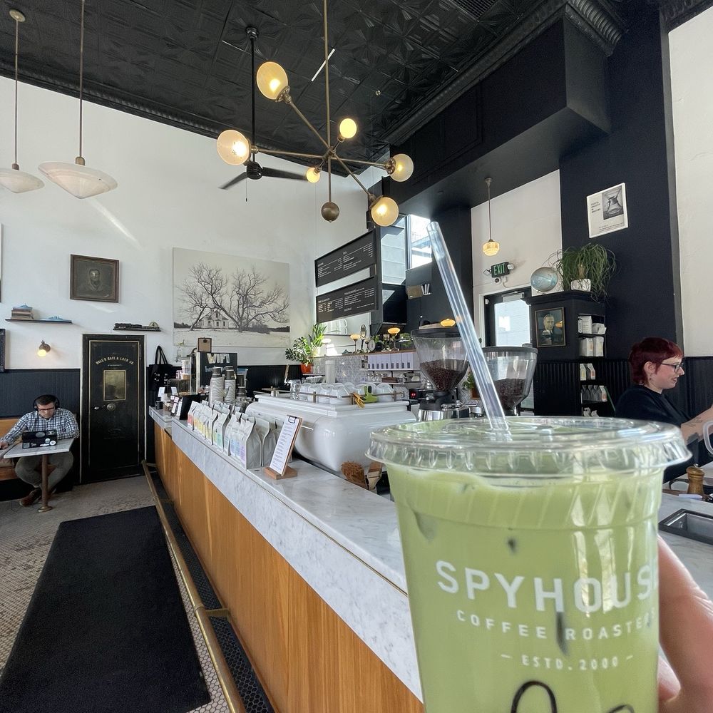 Spyhouse Coffee Roasters - Matcha latte with oatmilk - Coffee & Tea Near Me - Minneapolis, Minnesota Spyhouse Coffee Roasters - Matcha latte with oatmilk - Coffee & Tea Near Me - Minneapolis, Minnesota