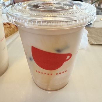 Coffee Code - Iced strawberry latte - Coffee & Tea Near Me - Norwalk, California Coffee Code - Iced strawberry latte - Coffee & Tea Near Me - Norwalk, California
