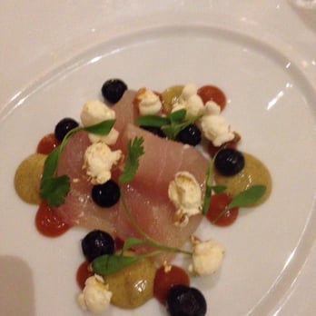 The Carillon - First course. Amazing!! - New American Near Me - Austin, Texas
