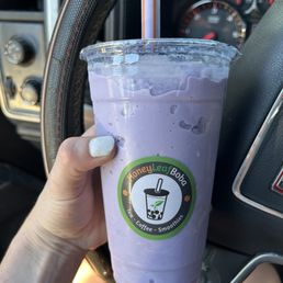Taro Smoothie no boba.