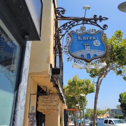 Exterior outside entrance of Lares Restaurant - Here it is - Santa Monica, California Exterior outside entrance of Lares Restaurant - Here it is - Santa Monica, California