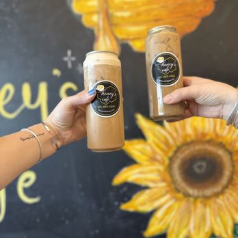 Honey's Cafe - RI Food Fights featured coffees in specialty cans - Coffee & Tea Near Me - Riverside, Rhode Island
