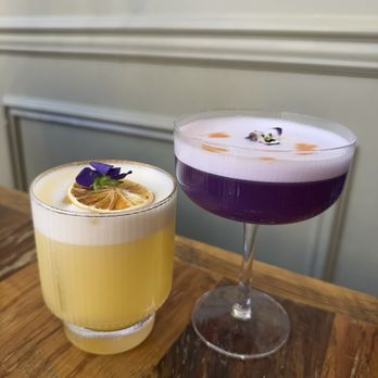 Sisters Thai - ln the Mood for Love and Lily of Sisters cocktails - Thai Near Me - Alexandria, Virginia Sisters Thai - ln the Mood for Love and Lily of Sisters cocktails - Thai Near Me - Alexandria, Virginia