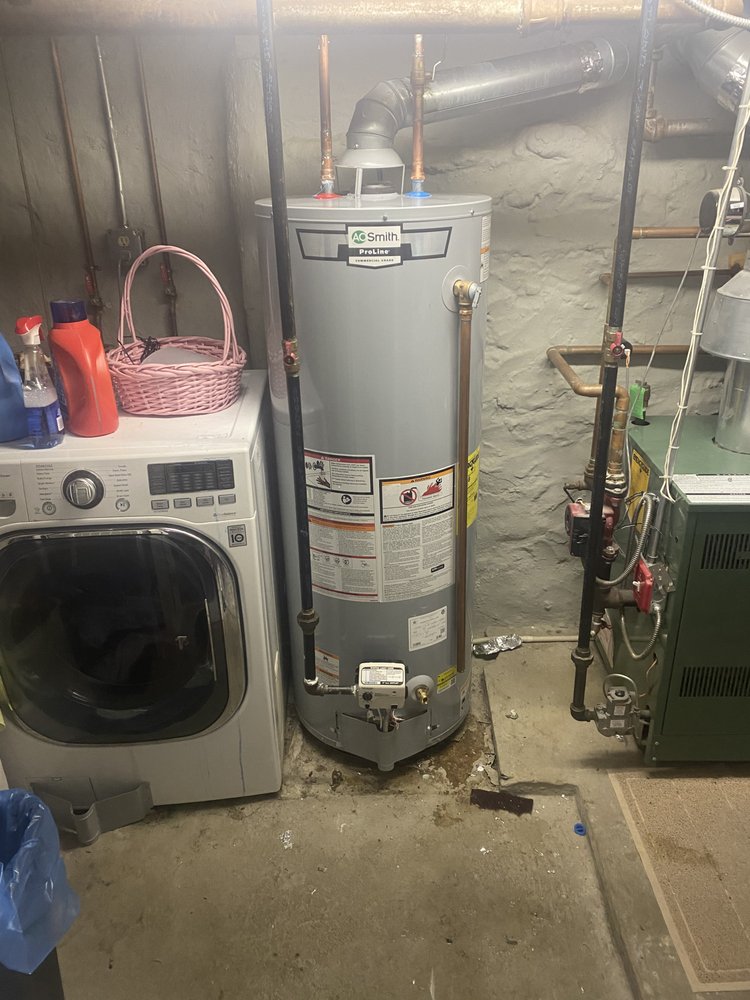 Slide of Always flowing piping and heating