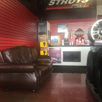 George's Tire Pros - A couch and vending items. - Tires Near Me - Idaho Falls, Idaho