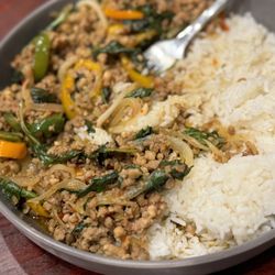 Thai Orchid Alaska - Thai Basil Chicken Ka-Pao AMAZING every time!